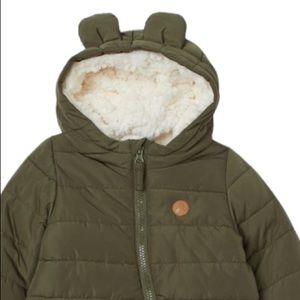 H&M Baby Faux Shearling-lined Overall